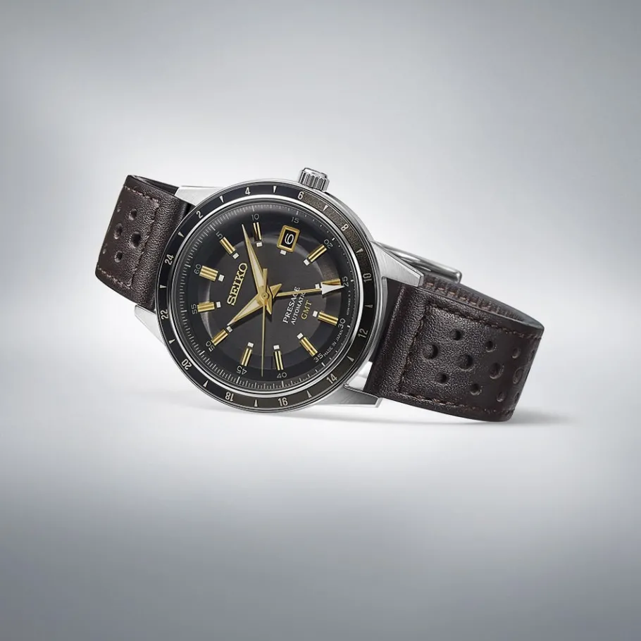Homme Seiko boutique Montres Cuir Homme|Montre Gmt^Automatique