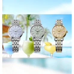 Femme Seiko boutique Montre Acier Femme|Montre Automatique Femme^Automatique 3 aiguilles