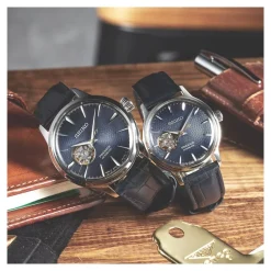 Homme Seiko boutique Montres Cuir Homme^Automatique Coeur Ouvert