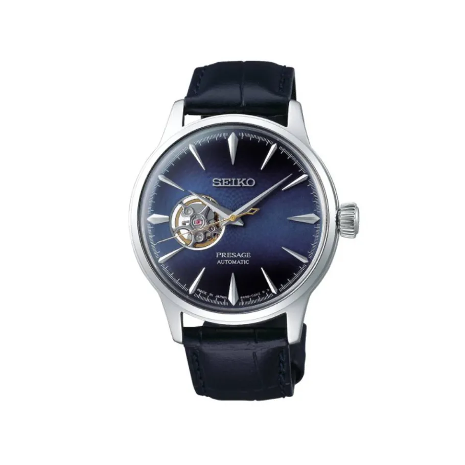 Homme Seiko boutique Montres Cuir Homme^Automatique Coeur Ouvert