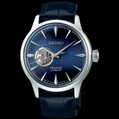 Homme Seiko boutique Montres Cuir Homme^Automatique Coeur Ouvert
