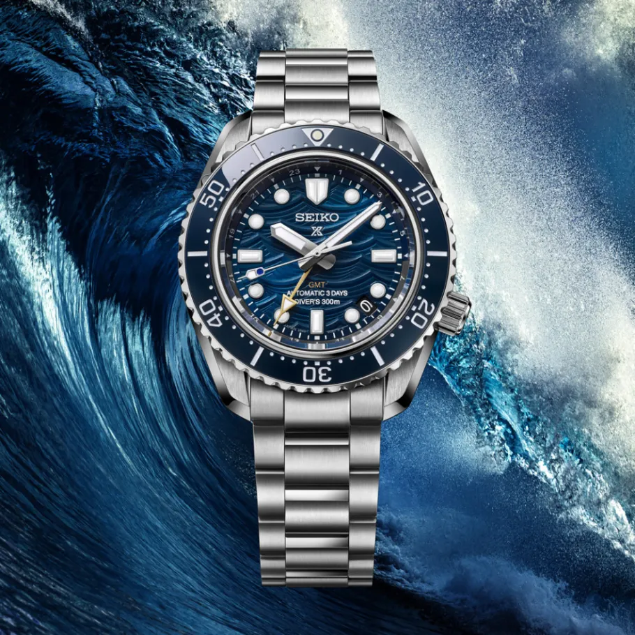 Homme Seiko boutique Editions Limitées|Montre Acier Homme^Automatique Diver's 300m GMT