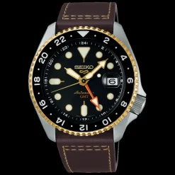 Homme Seiko boutique Montres Cuir Homme|Montre Gmt^Automatique GMT