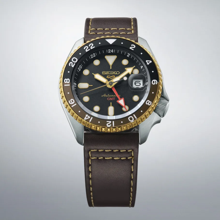 Homme Seiko boutique Montres Cuir Homme|Montre Gmt^Automatique GMT