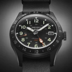 Homme Seiko boutique Montre Noire Homme|Montres Cuir Homme^Automatique GMT SSK025K1