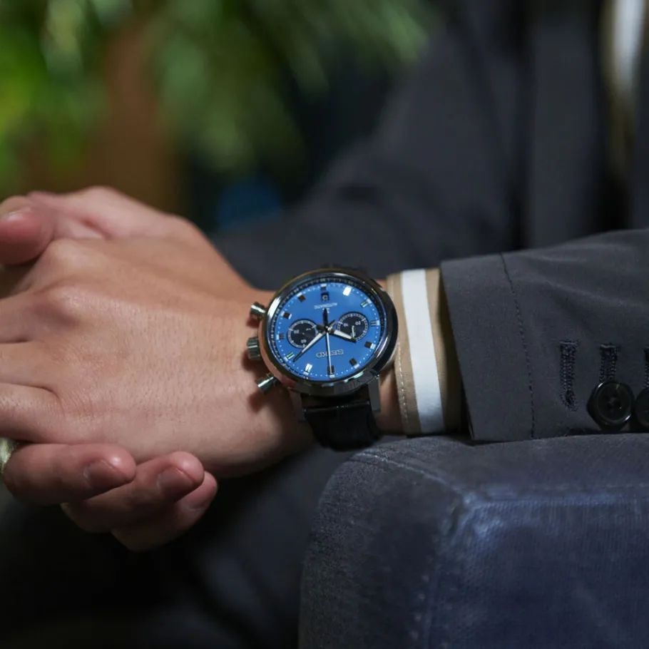Homme Seiko boutique Montres Cuir Homme|Montre Chronographe^Chronographe automatique