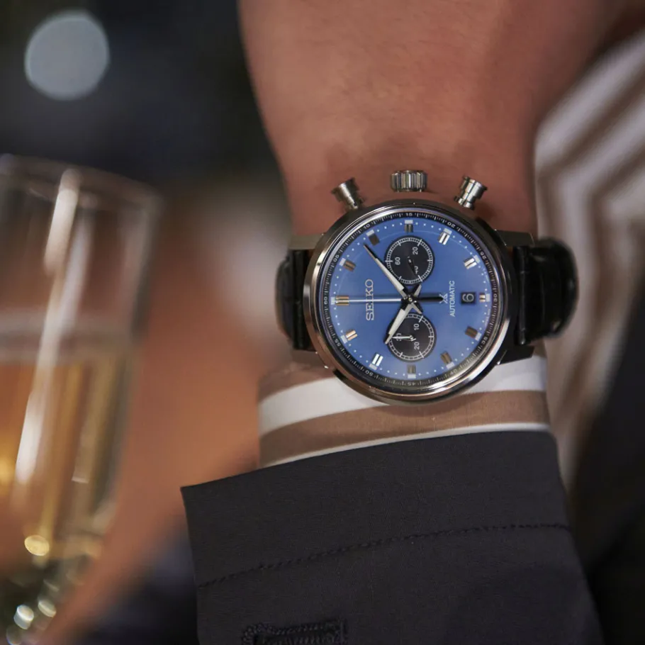 Homme Seiko boutique Montres Cuir Homme|Montre Chronographe^Chronographe automatique