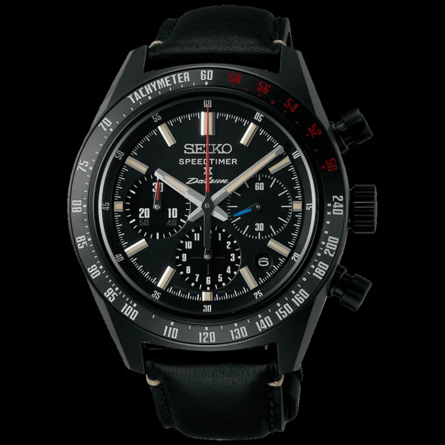 Homme Seiko boutique Editions Limitées|Montre Noire Homme^Chronographe automatique Speedtimer