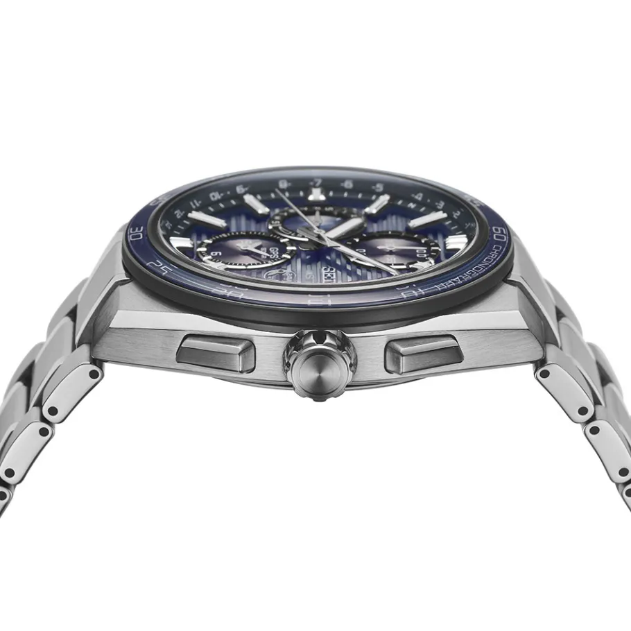 Homme Seiko boutique Montre Quartz Gps Solaire^Chronographe GPS Solaire Dual Time
