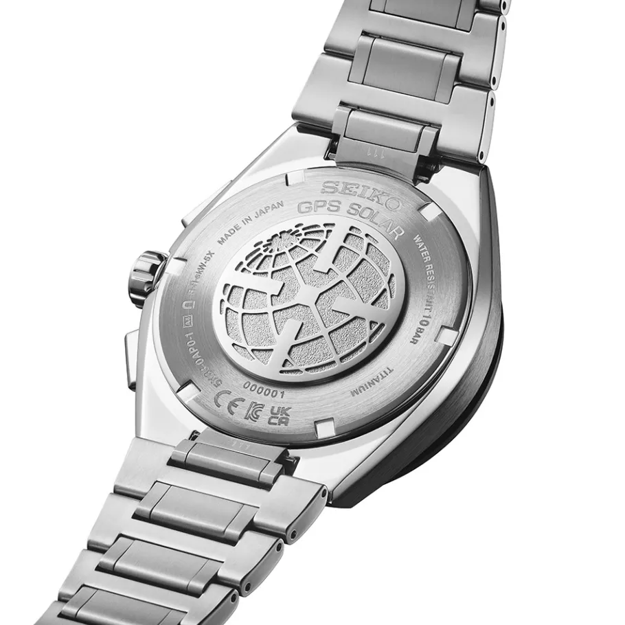 Homme Seiko boutique Montre Quartz Gps Solaire^Chronographe GPS Solaire Dual Time