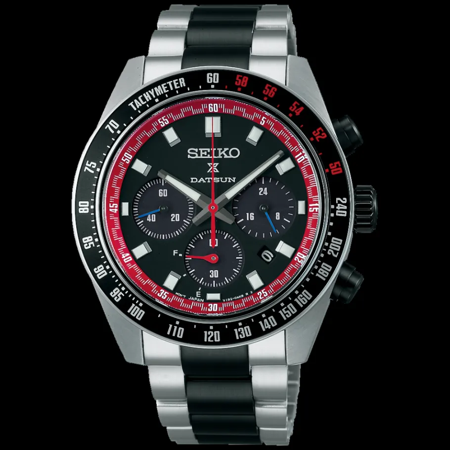 Homme Seiko boutique Montre Acier Homme|Montre Chronographe^Chronographe solaire Speedtimer