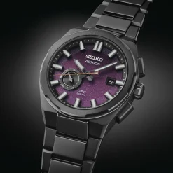 Homme Seiko boutique Editions Limitées|Montre Noire Homme^GPS Solaire