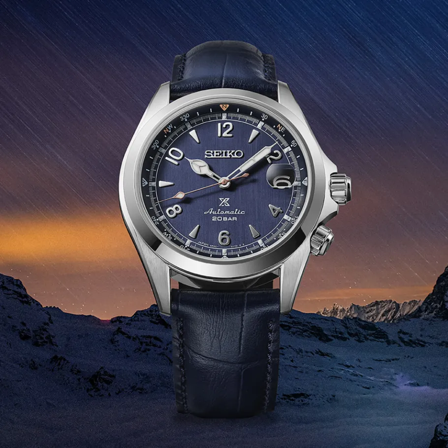 Homme Seiko boutique Editions Limitées|Montres Cuir Homme^LAND Alpinist Automatique