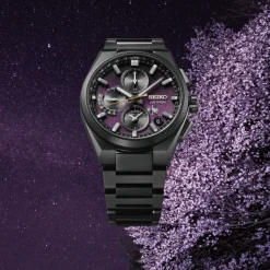 Homme Seiko boutique Editions Limitées|Montre Noire Homme^Montre GPS Solaire Dual Time