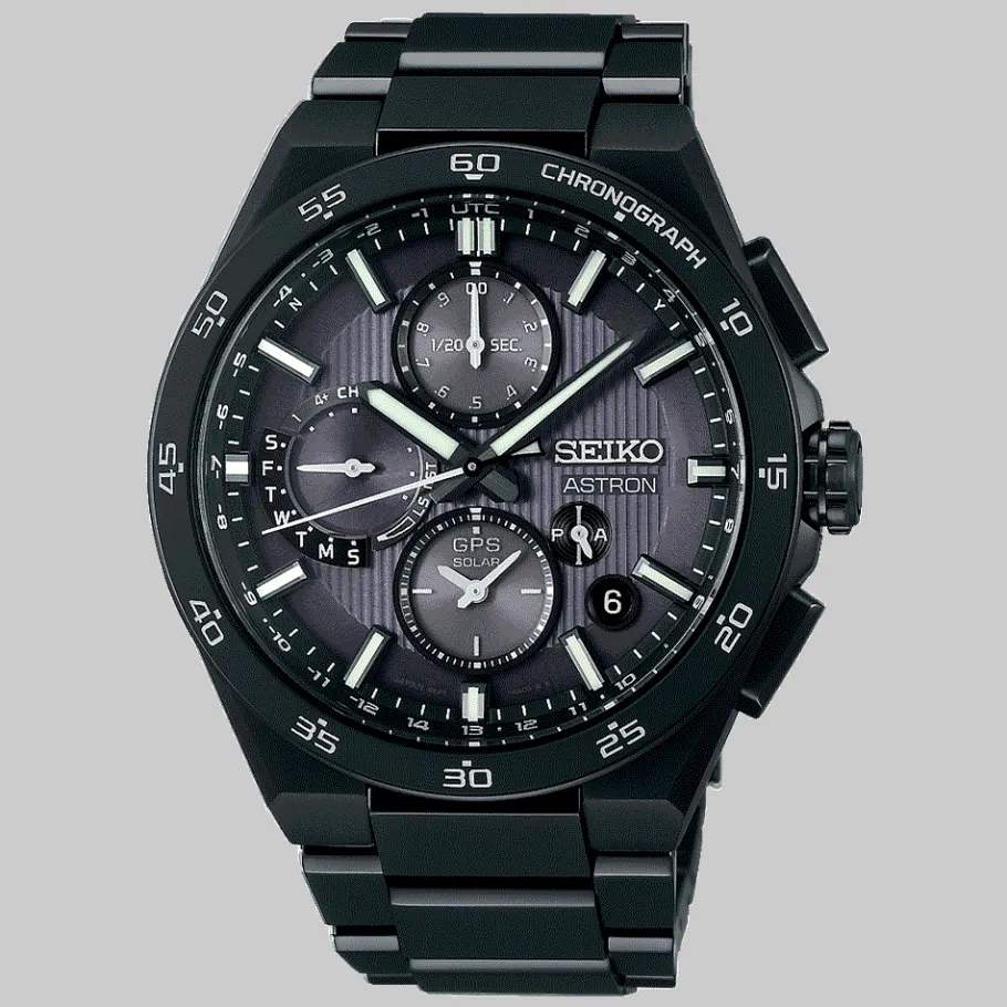 Homme Seiko boutique Montre Noire Homme|Montre Quartz Gps Solaire^Quartz GPS Solaire