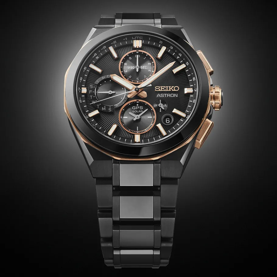 Homme Seiko boutique Editions Limitées|Montre Noire Homme^Quartz GPS Solaire