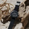 Homme Seiko boutique Montre Noire Homme|Montre De Plongée^Quartz Solaire Diver's 200M