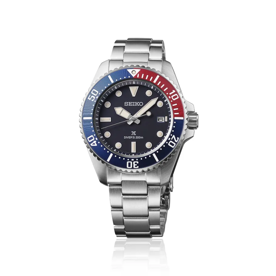 Homme Seiko boutique Montre Acier Homme|Montre De Plongée^Quartz Solaire Diver's 200m