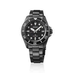 Homme Seiko boutique Montre Noire Homme|Montre De Plongée^Quartz Solaire Diver's 200m