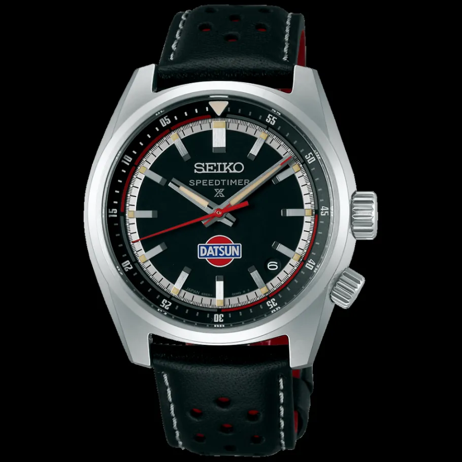 Homme Seiko boutique Editions Limitées|Montres Cuir Homme^Speedtimer Automatique DATSUN