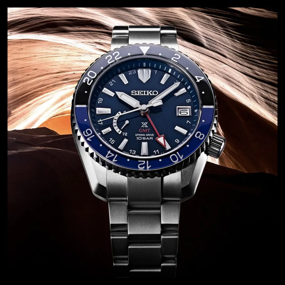 Homme Seiko boutique Montre Acier Homme|Montre Gmt^Spring Drive GMT